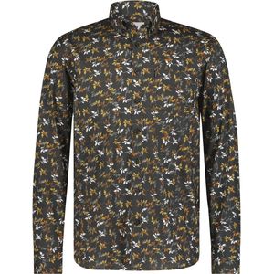 State of Art Shirt - Moss Print - Grijs - Katoen