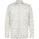 State of Art - Casual Overhemd - Wit - Katoen/Elastaan