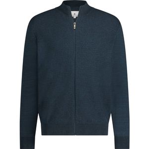 State of Art - Vest - Blauw - Katoen - Wijde Fit