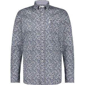 State of Art - Overhemd - Blauw - 97% Katoen - Regular-Fit