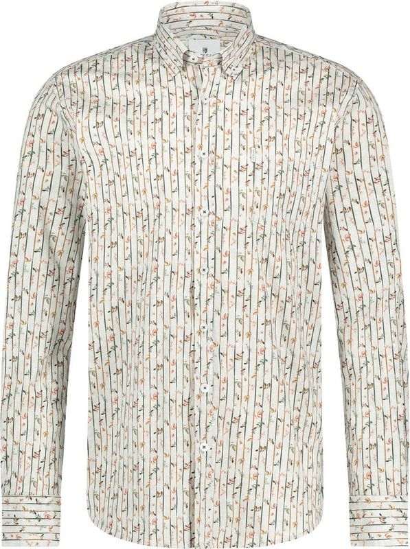 State of Art - Casual Overhemd - Groen - Katoen