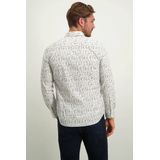 State of Art - Casual Overhemd - Wit - 97% Katoen 3% Elastaan