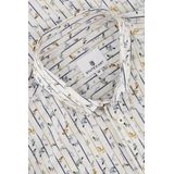 State of Art - Casual Overhemd - Wit - 97% Katoen 3% Elastaan