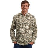 State of Art - Gele Bedrukte Overhemd - Katoen