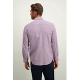 State of Art - Casual Overhemd - Roze - Katoen - Wijde Fit