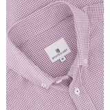 State of Art - Casual Overhemd - Roze - Katoen - Wijde Fit