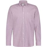 State of Art - Casual Overhemd - Roze - Katoen - Wijde Fit