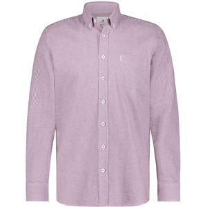 State of Art - Casual Overhemd - Roze - Katoen - Wijde Fit