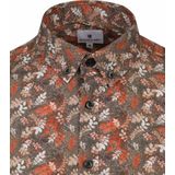 State of Art - Overhemd - Groen - Katoen - Wijde Fit