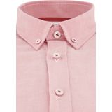 State of Art - Casual Overhemd - Roze - 100% Katoen - Wijde Fit