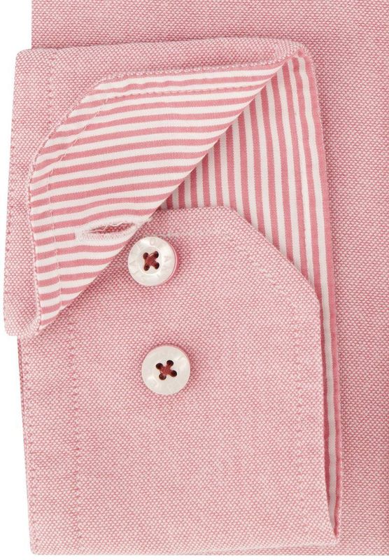 State of Art - Casual Overhemd - Roze - 100% Katoen - Wijde Fit