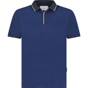 State Of Art Jersey Polo Donkerblauw - Heren