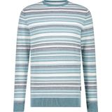 State Of Art Trui Strepen Blauw - Heren - Pullovers