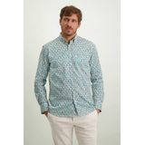 State of Art - Overhemd - Groen - Katoen