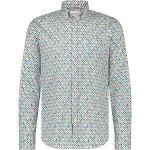 State of Art - Overhemd - Groen - Katoen