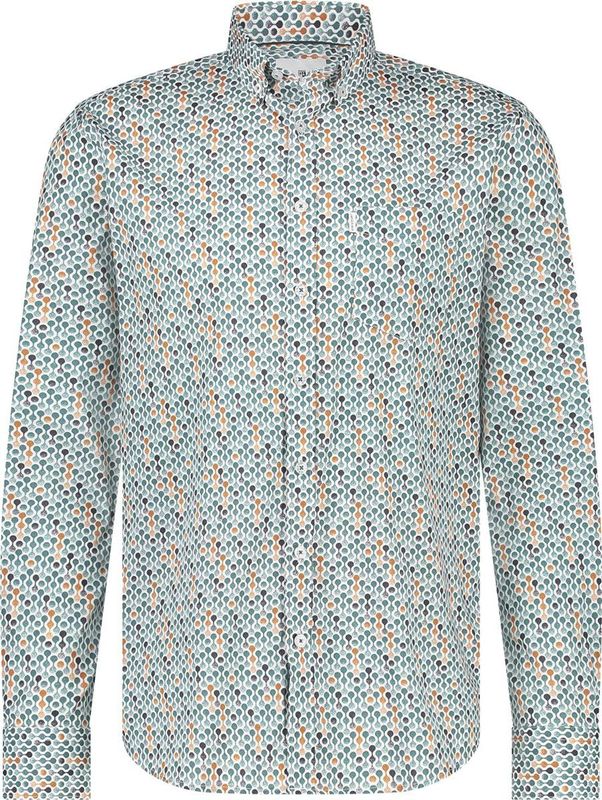 State of Art - Overhemd - Groen - Katoen