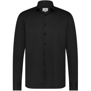 State of Art - Overhemd - Zwart - Regular Fit - Lange Mouwen - 100% Katoen
