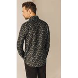 State Of Art - Overhemd - Antraciet - Katoen - Regular-Fit