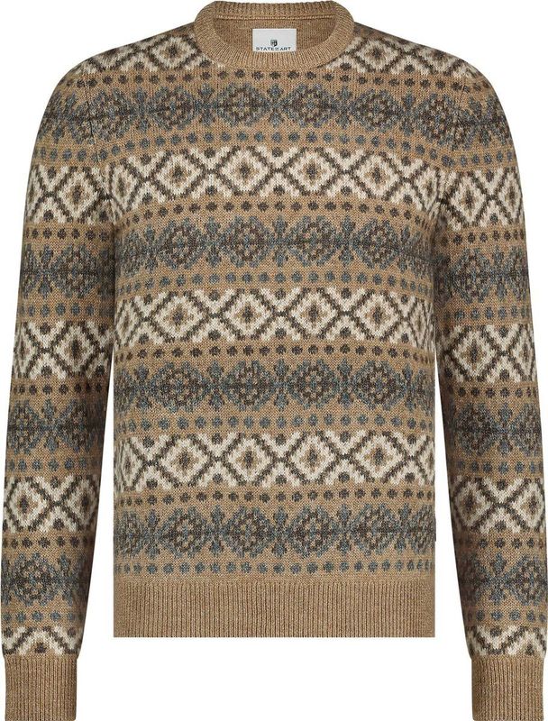 State of Art Trui Mouline Trui Met Jacquarddessin 11424053 1684 Mannen