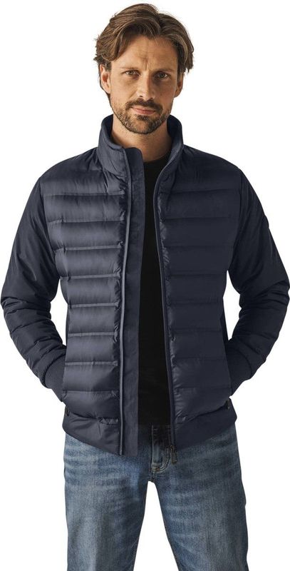 State of Art - Werkjas - Donkerblauw - 100% Polyester - Normale Pasvorm