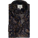 State of Art - Casual Donkerblauw Overhemd - Veelkleurig - Heren