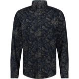 State of Art - Casual Donkerblauw Overhemd - Veelkleurig - Heren