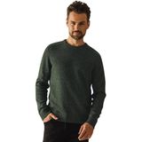 State Of Art Trui Donegal Melange Donkergroen - Heren - Pullovers