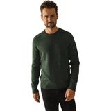 State Of Art Trui Donegal Melange Donkergroen - Heren - Pullovers