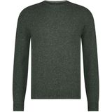 State Of Art Trui Donegal Melange Donkergroen - Heren - Pullovers