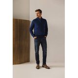 State Of Art Half Zip Trui Estate Donkerblauw - Heren - Pullovers
