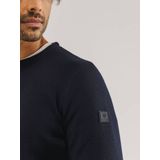 State Of Art Trui Wol Blend Navy - Maat S - Heren - Pullovers