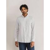 State of Art Heren overhemd lange mouw wit (Maat: S) - Effen