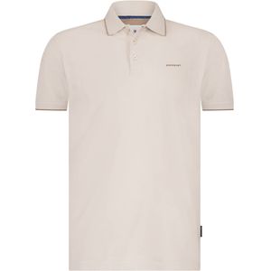State of Art Poloshirt Piqué Greige - Größe XL