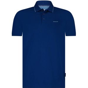 State of Art - Poloshirt - Donkerblauw - Katoen/Elastaan