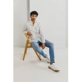 State of Art - Casual Overhemd - Wit - Katoen/Polyester