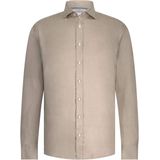 State of Art - Casual Overhemd - Beige - Katoen - Lange Mouwen