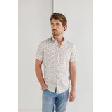 State of Art - Overhemd - Katoen - Blauw - Korte Mouwen