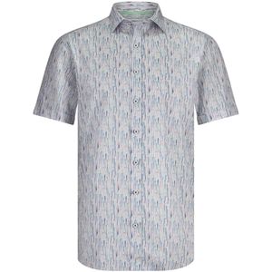 State of Art Overhemd Korte Mouw - Licht Blauw