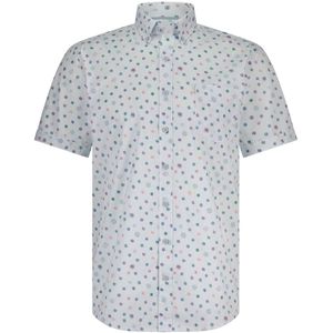 State of Art - Overhemd - Wit - Polkadot - Katoen