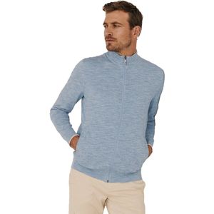 State of Art - Vest - Lichtblauw Gemêleerd - 100% Katoen