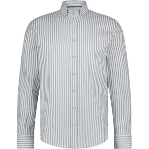 State of Art - Casual Overhemd - Wit - Katoen/Polyester - Lange Mouwen