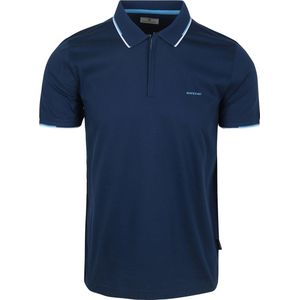 State of Art Poloshirt Jersey Donkerblauw (navy) - Maat M - Heren