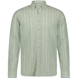State Of Art Overhemd Groen - Casual - Regular-fit - 100% Katoen