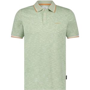 State of Art Polo Slubmelange Leaf Green - Größe L