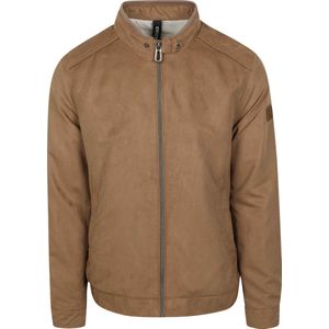 State Of Art Jas Mesh Bruin - Maat 3XL - Heren - Zomerjas
