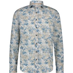 State Of Art Overhemd Print Struc - Maat 4XL - Heren - Overhemden Casual