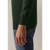 State of Art Heren trui groen (Maat: S) - Effen - Halslijn: V-hals,