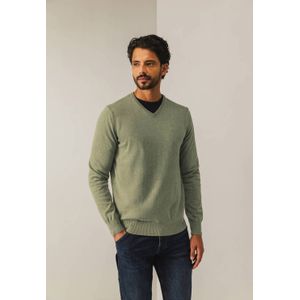 State of Art - Pullover - Groen - Regular Fit - Lange Mouwen