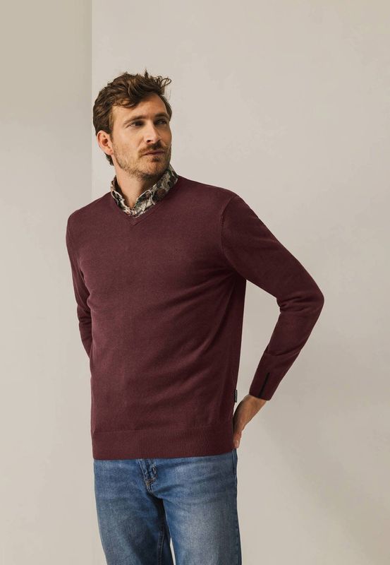 State of Art - Pullover - Donkerrood