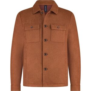 State Of Art - Overshirt - Brique - Wolblend